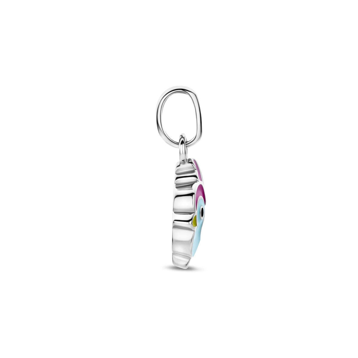Ciondolo per bambini in argento con uccellino – argento 925 rodiato