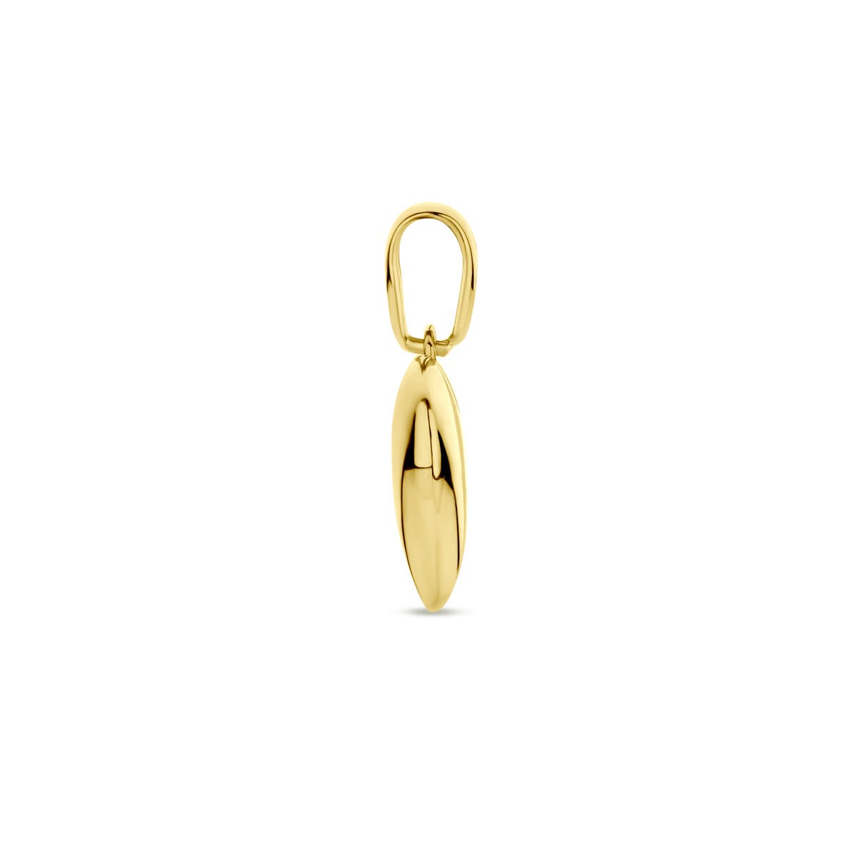 9k Geelgouden hanger hartje