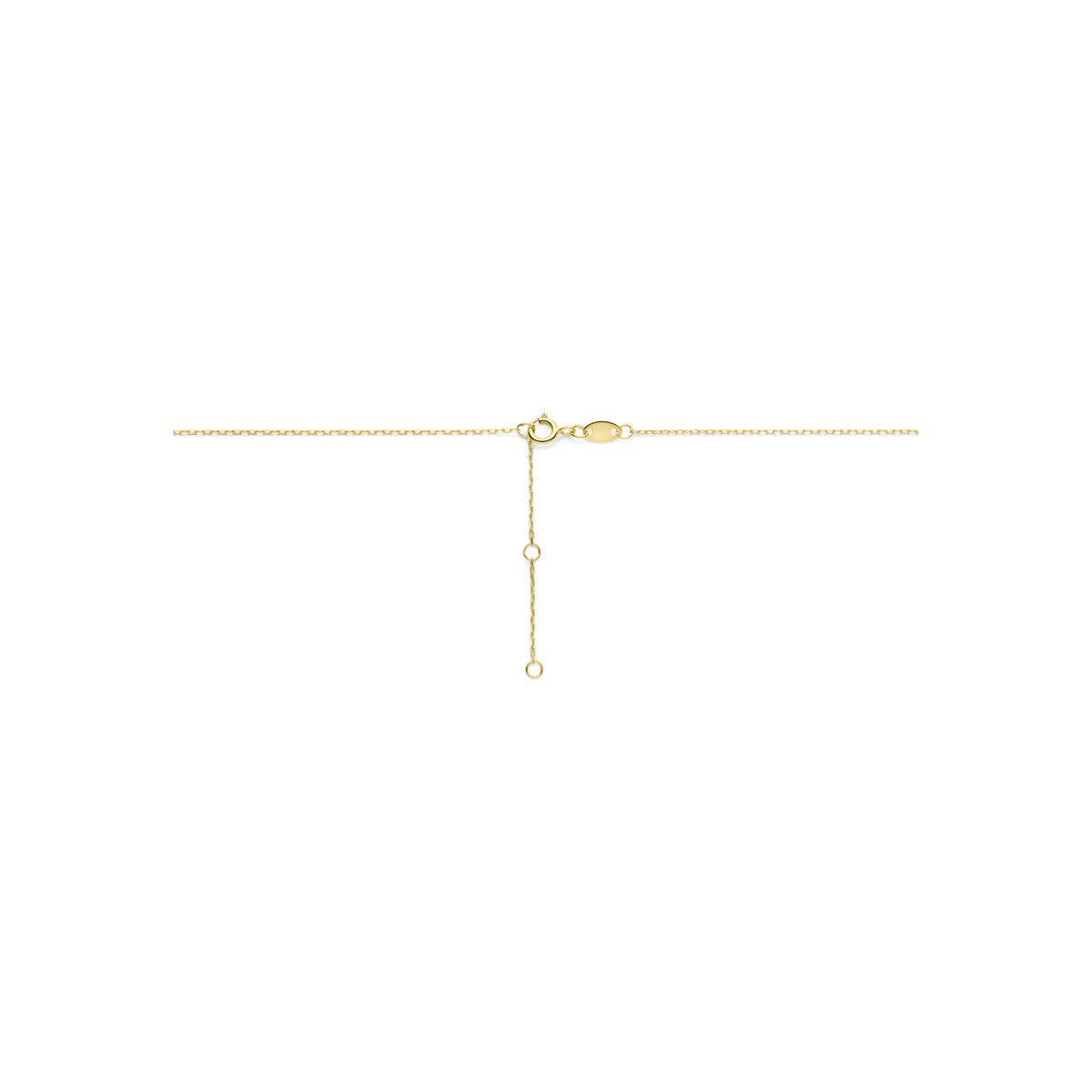 Collana in oro giallo 9k con perle