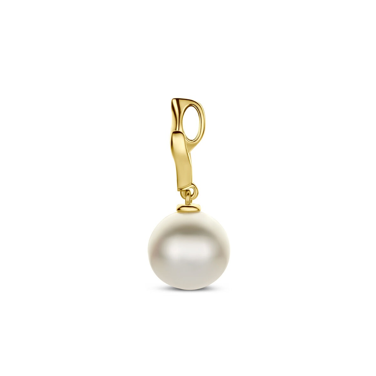 Ciondolo in oro giallo 14k con perla