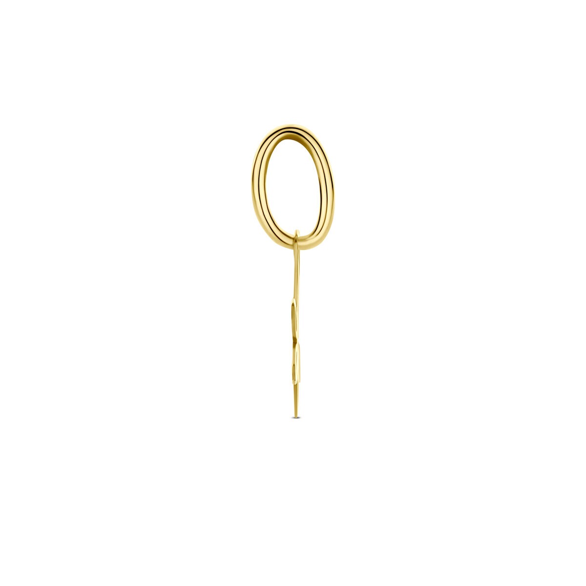 Ciondolo croce in oro giallo 14k
