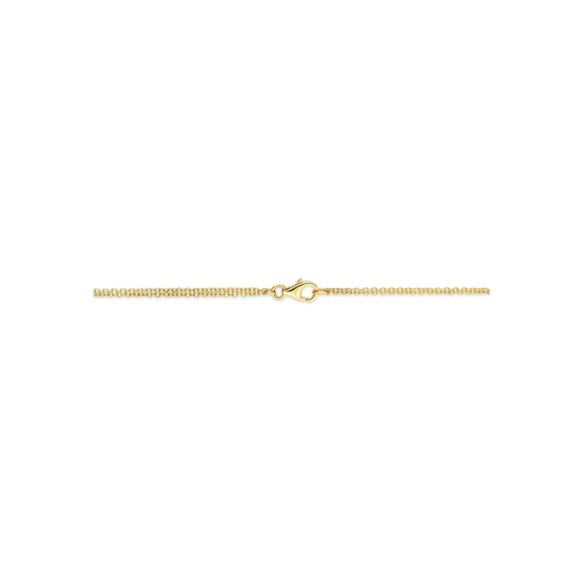 Collana a Maglie in Oro Giallo 14k Ancora