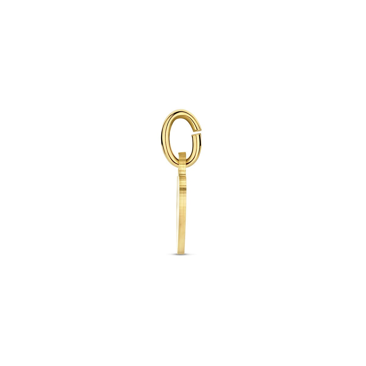 Collana in oro giallo 9k con ciondolo a cuoricino