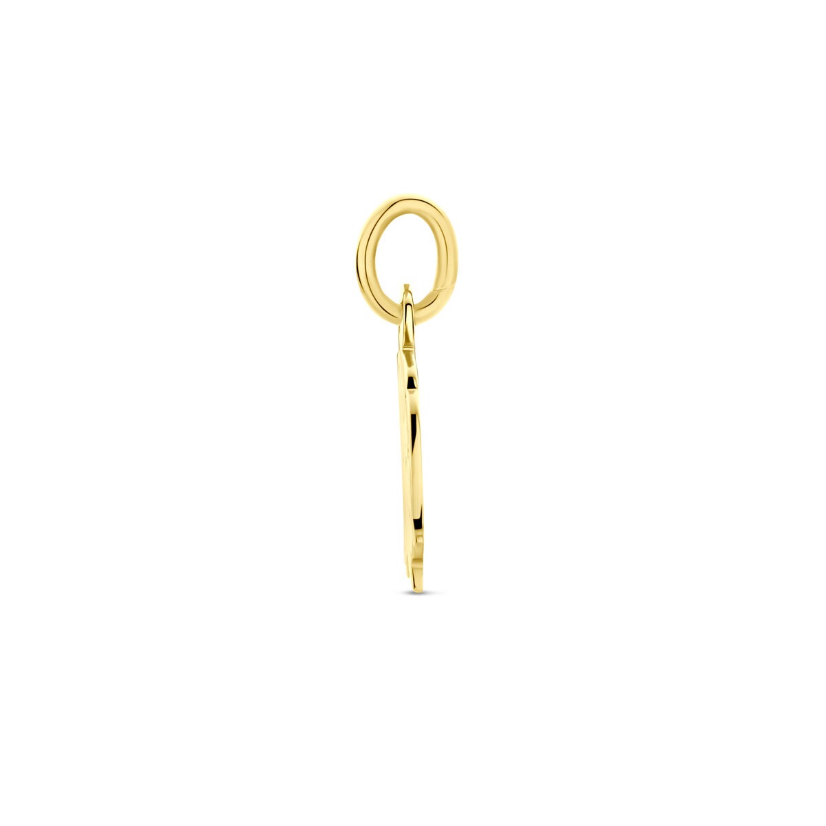 Ciondolo in oro giallo 9k testina di bambino