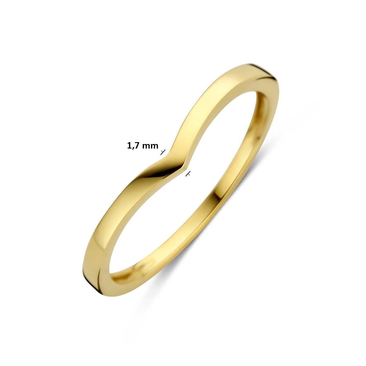 Anello da donna in oro – oro giallo 14K