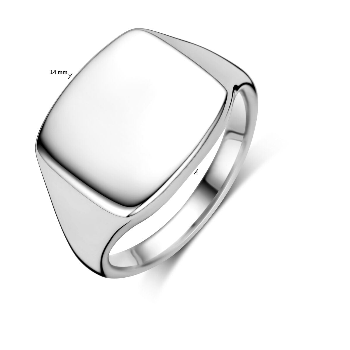 Anello da Incidere in Argento 925 Rodiato