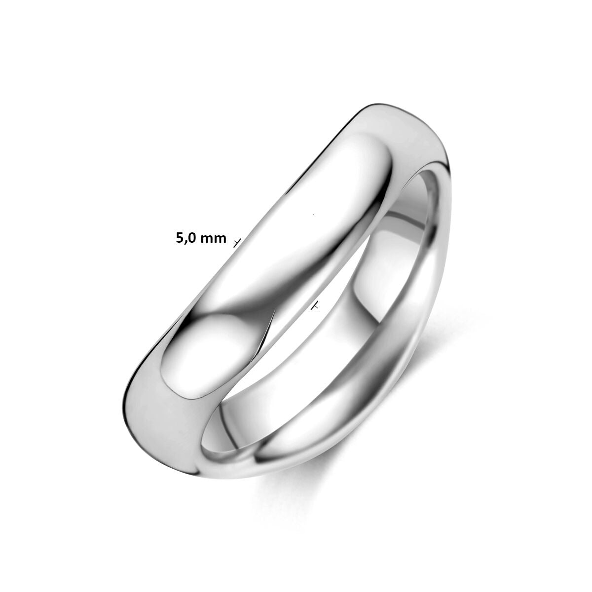 Anello da donna in argento – rodiato