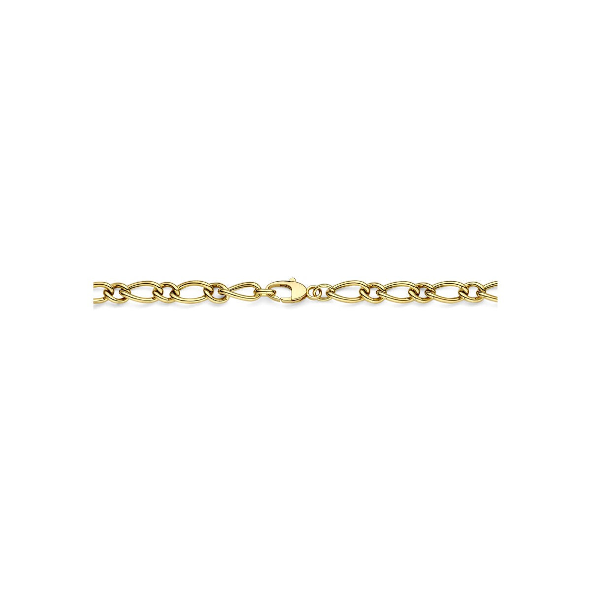 Collana ad ancora in oro giallo 14k