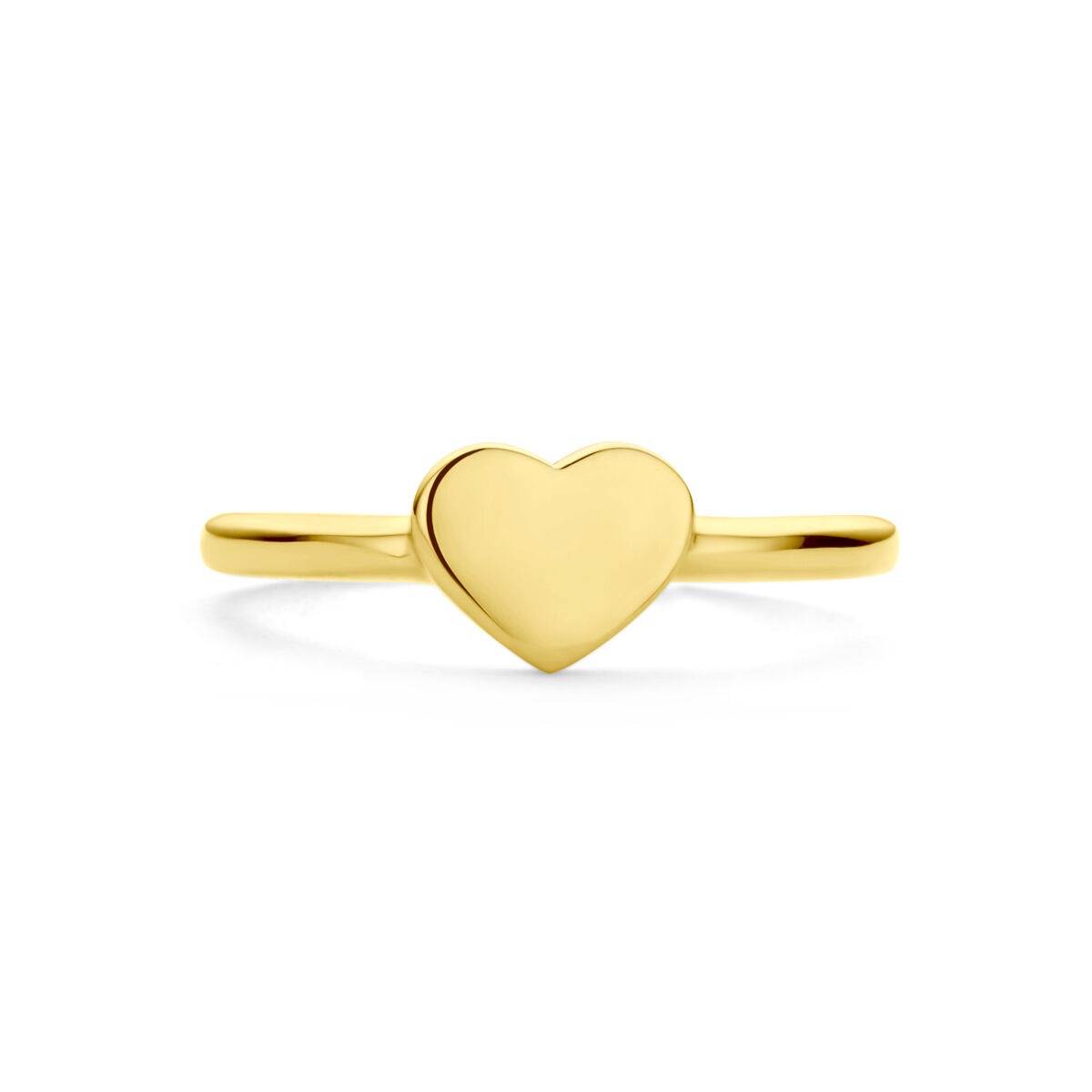 Anello in oro giallo 9k con cuoricino