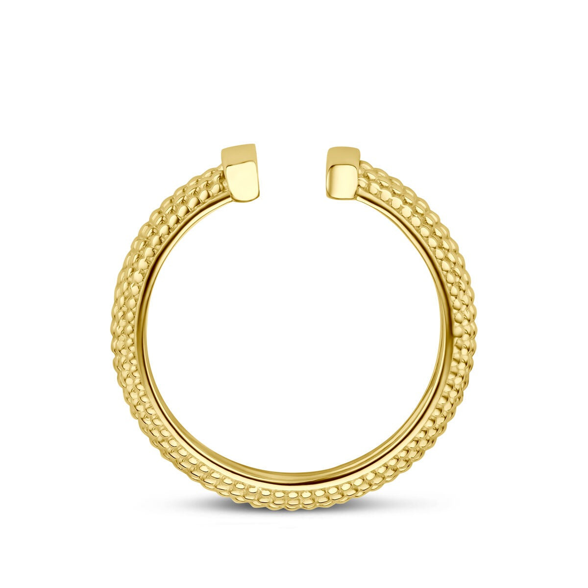 Anello da donna in oro giallo 14k