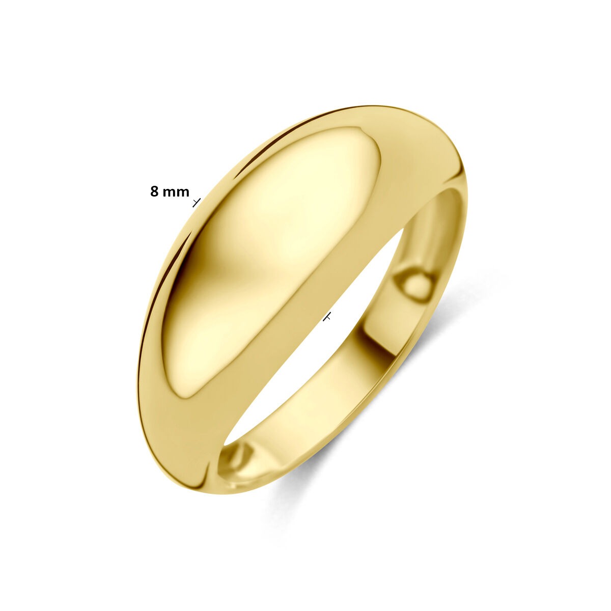 Anello da donna in oro giallo 14k