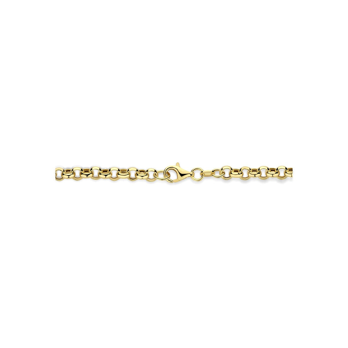 Collana a Y in argento 925 dorato con connettore 46 cm