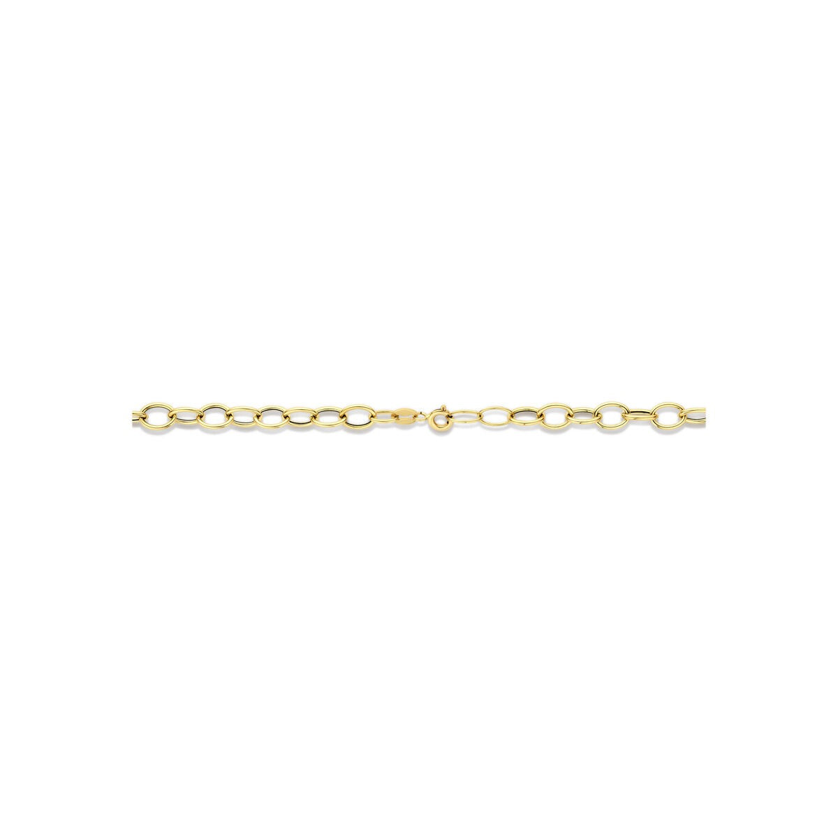 Collana a maglia in oro giallo 14k Anker