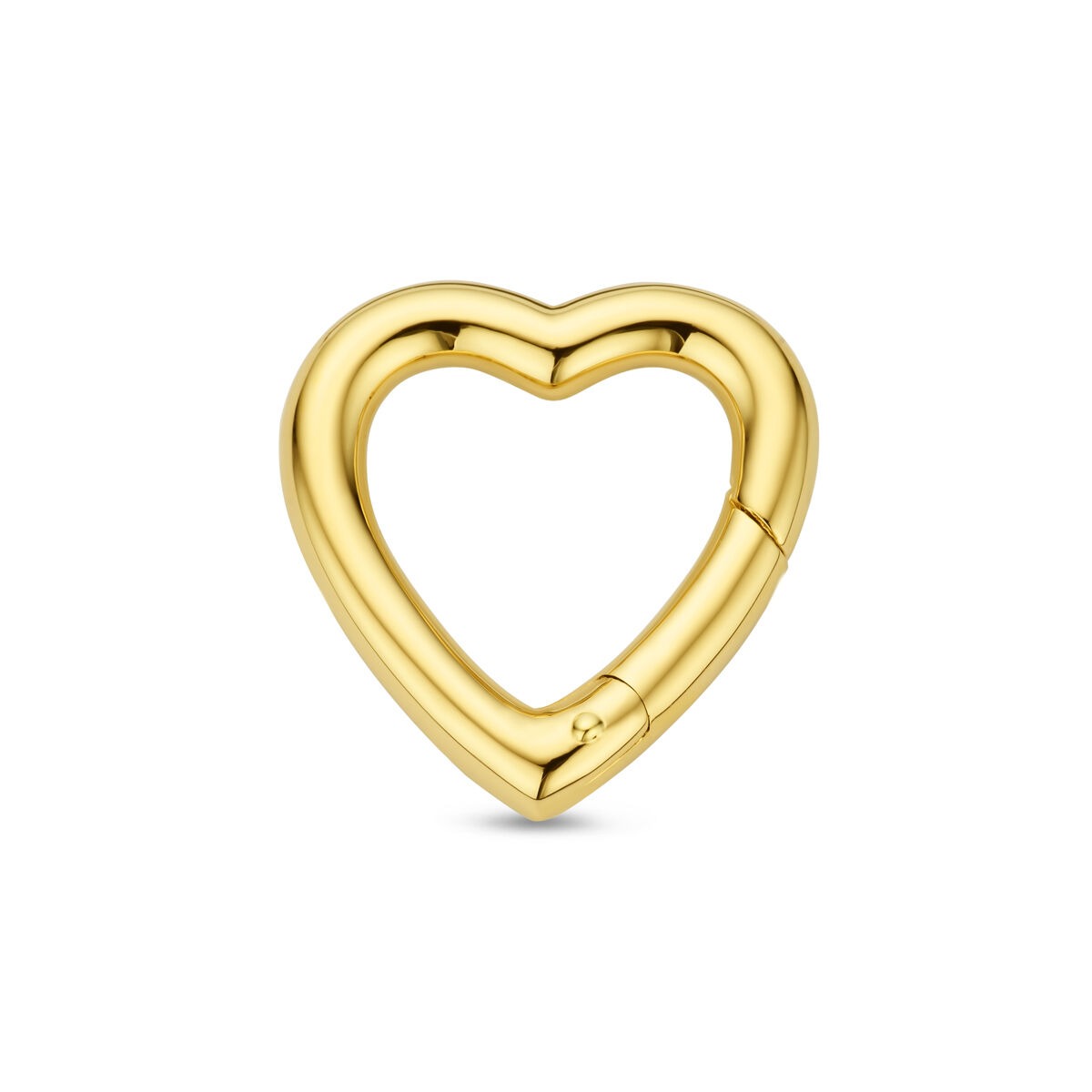 Connettore Cuoricino in Oro Giallo 14k