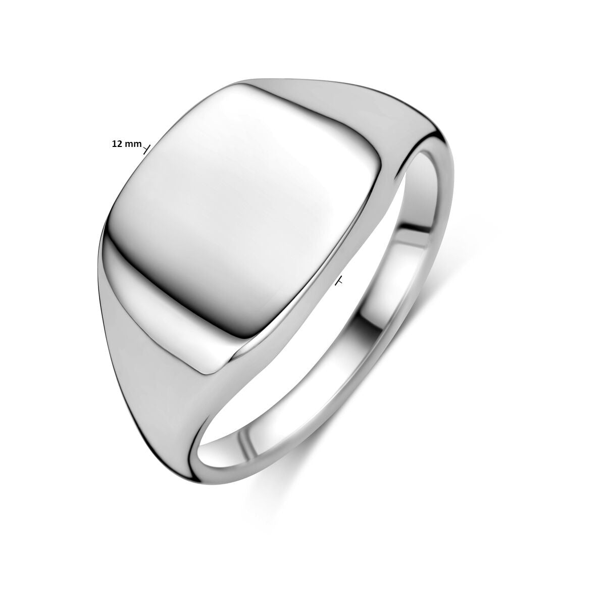 Anello da Incidere in Argento 925 Rodiato