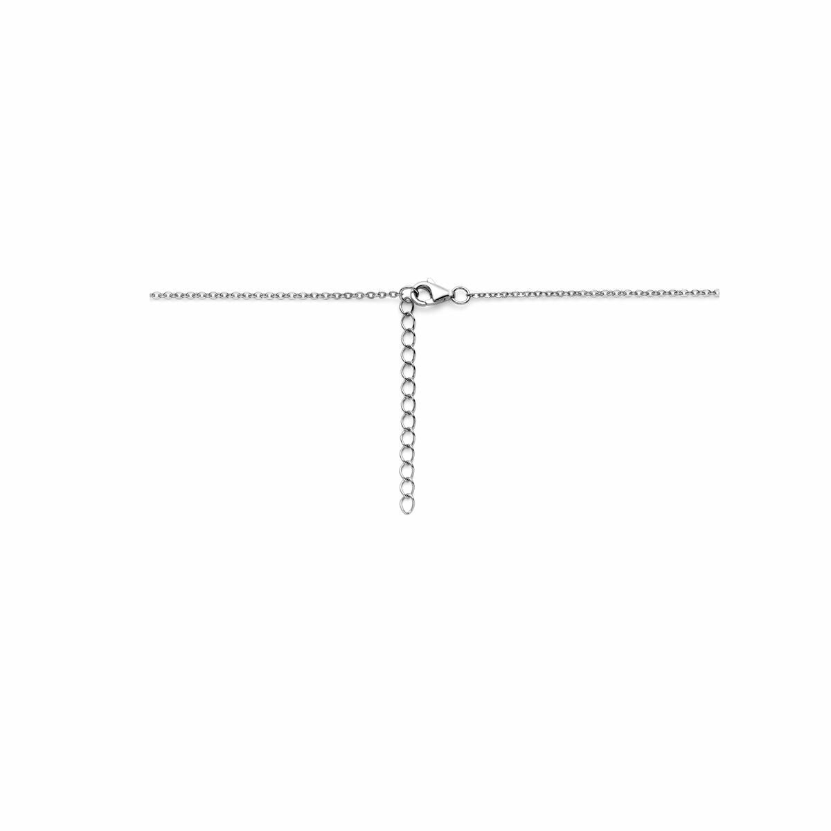 Collana da bambino/a in argento con cuoricini – argento 925 rodiato