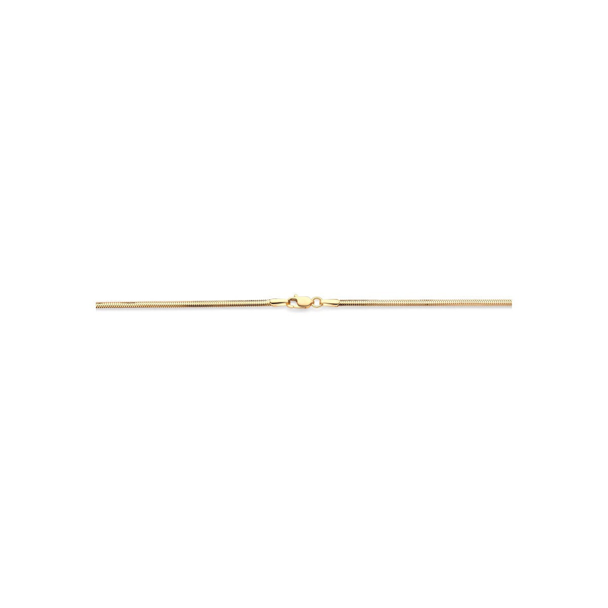 14k geelgouden slangencollier