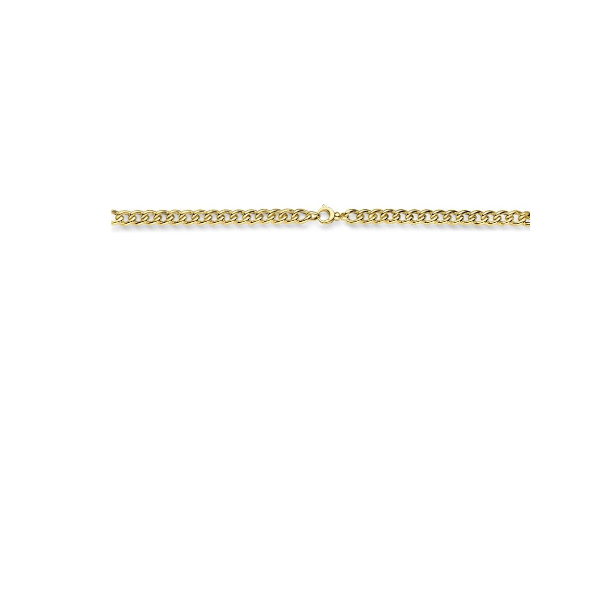 Collana bicolore in oro giallo e bianco 14k con diamante