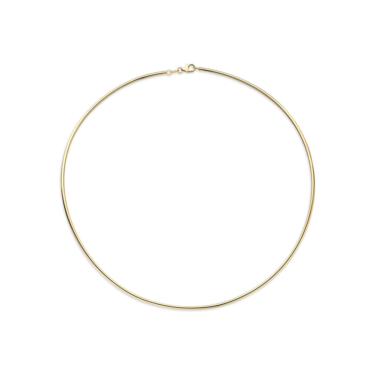 14k Geelgouden spang collier
