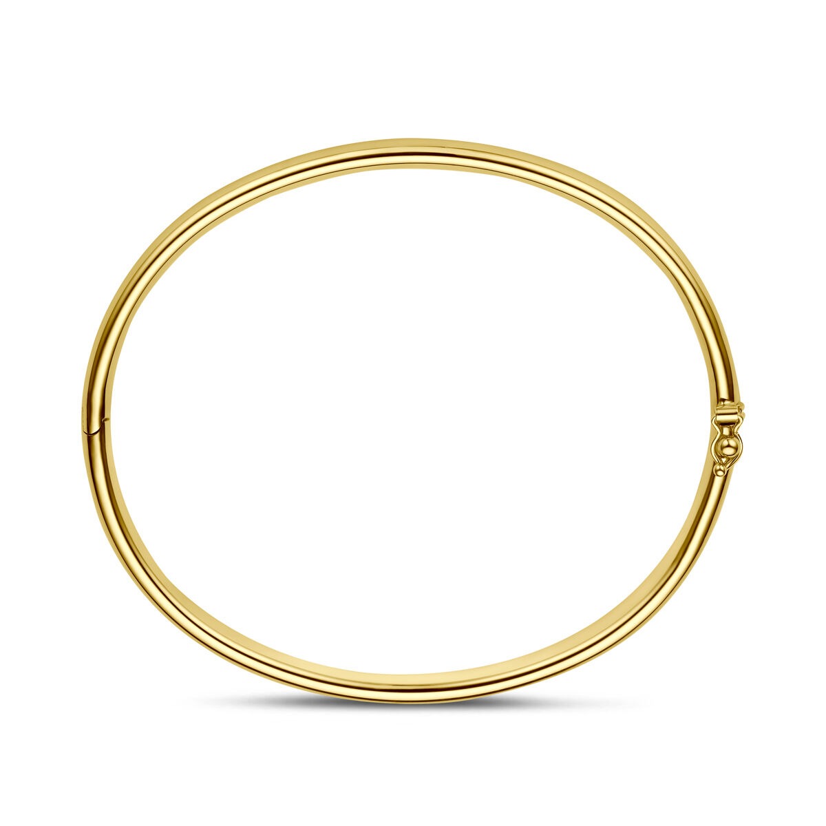 Bangle Silgold in Oro Giallo 14K 5 mm Donna