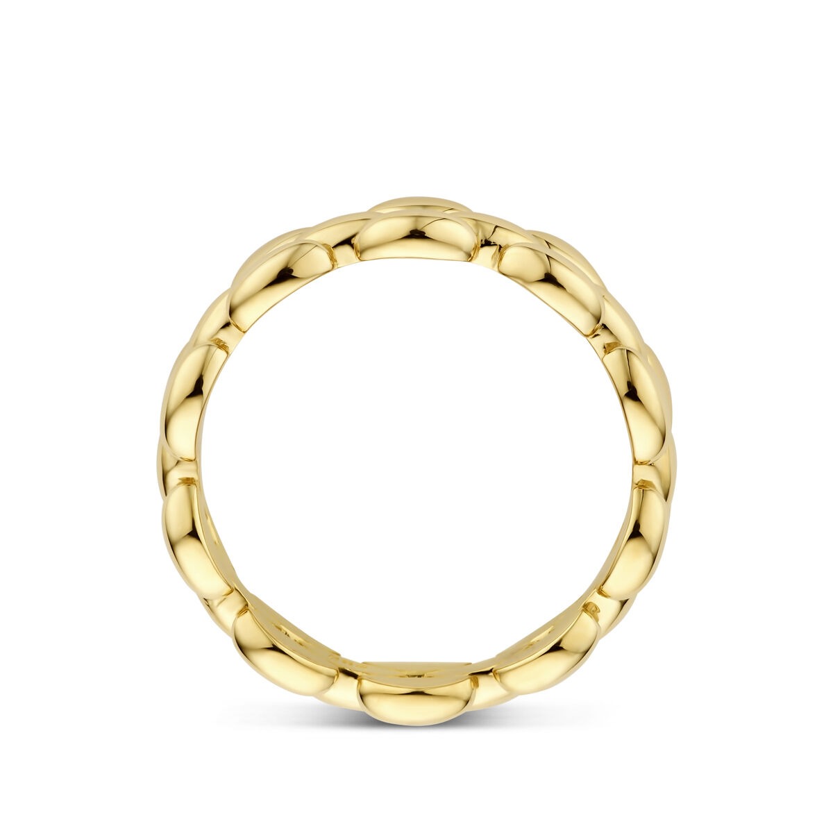Anello da donna in oro giallo 14k