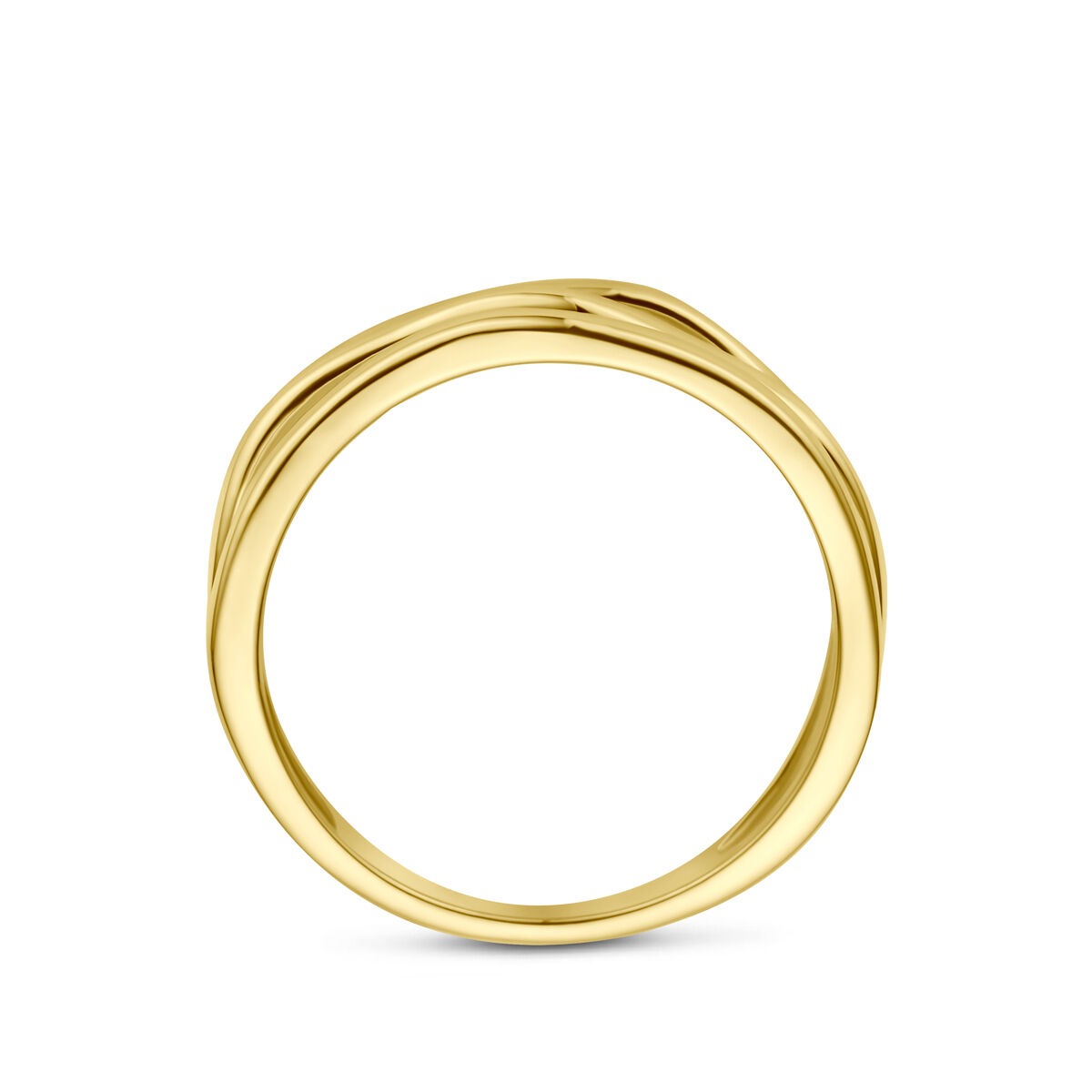 Anello in oro giallo 14k 5,5 mm da donna