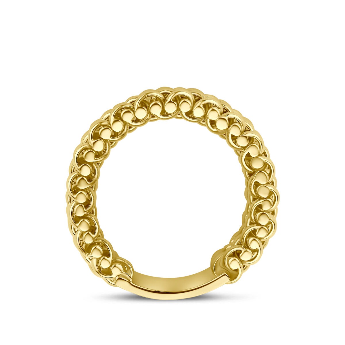 Anello da donna in oro giallo 14k