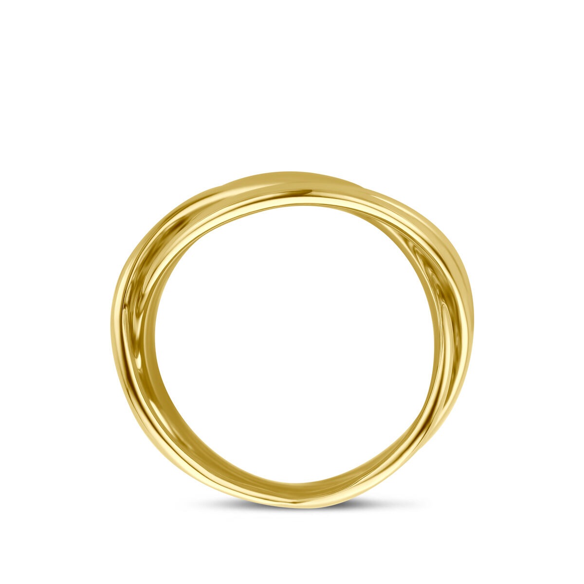 Anello da donna in oro giallo 14k