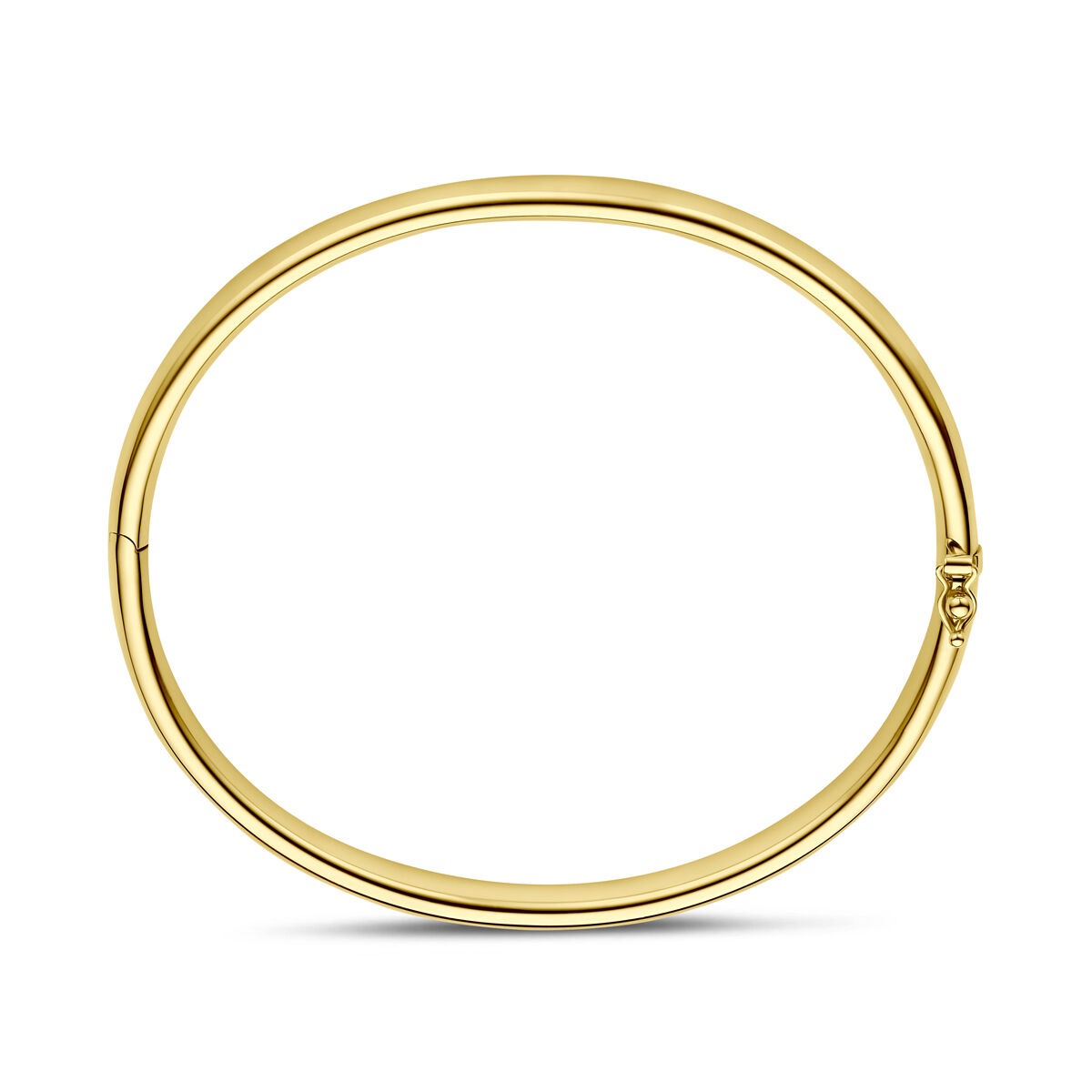 Bracciale rigido Silgold in oro giallo 14k