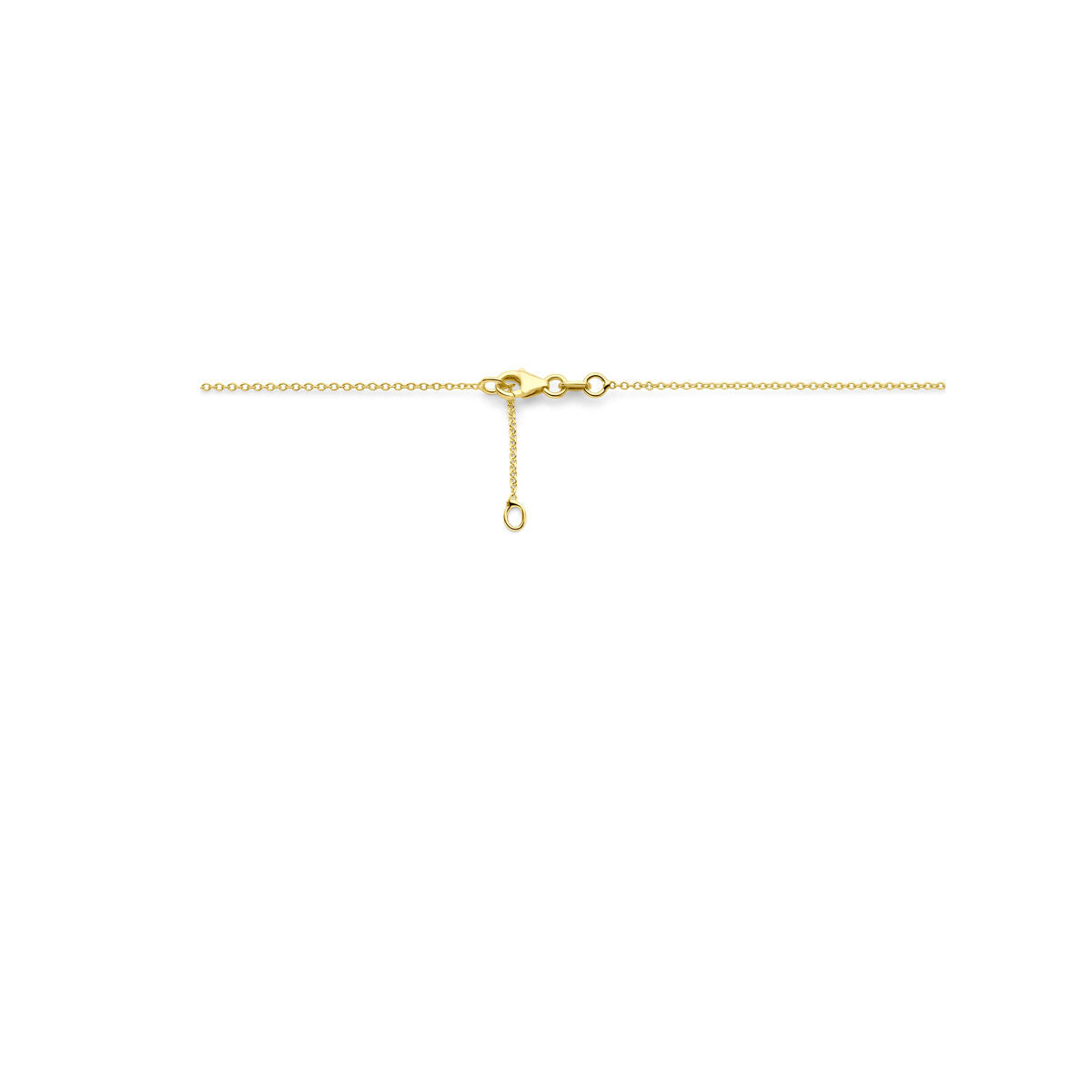 Collana in oro giallo 14k con citrino