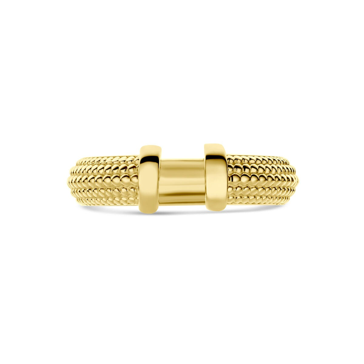 Anello da donna in oro giallo 14k