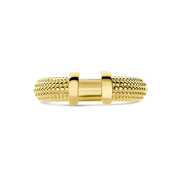 14k geelgouden dames ring