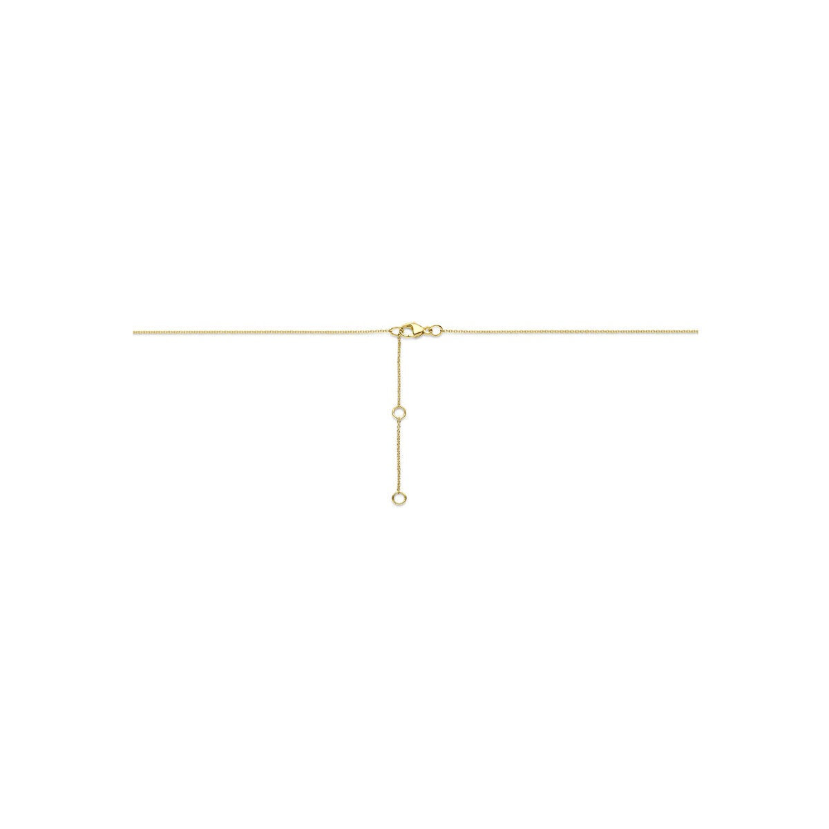 Collana in oro 14k con diamante lab grown