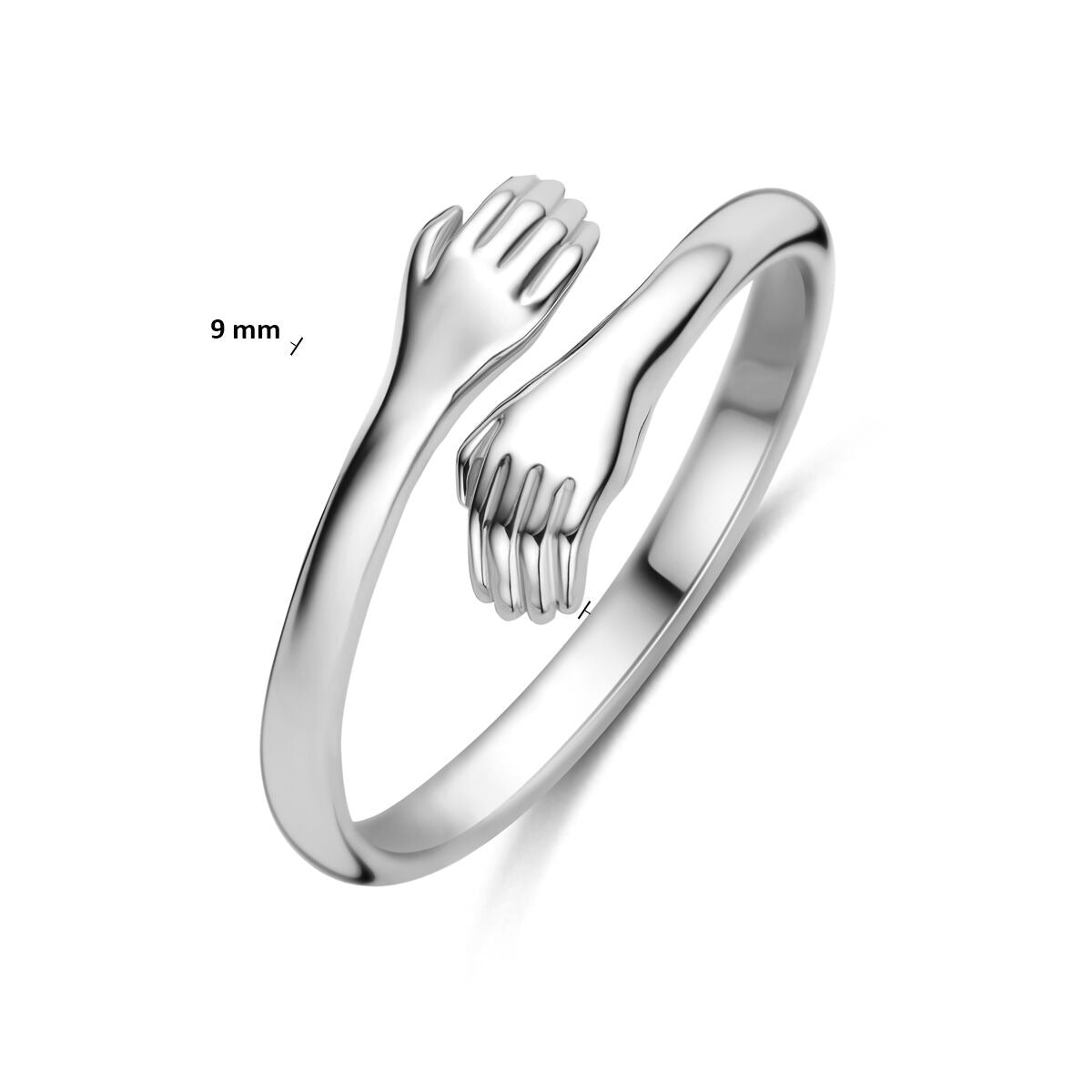 Anello da donna in argento 925 rodiato