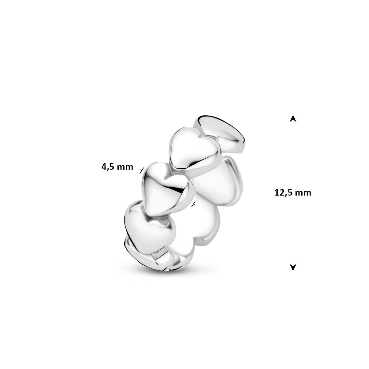 Ear cuff in argento 925