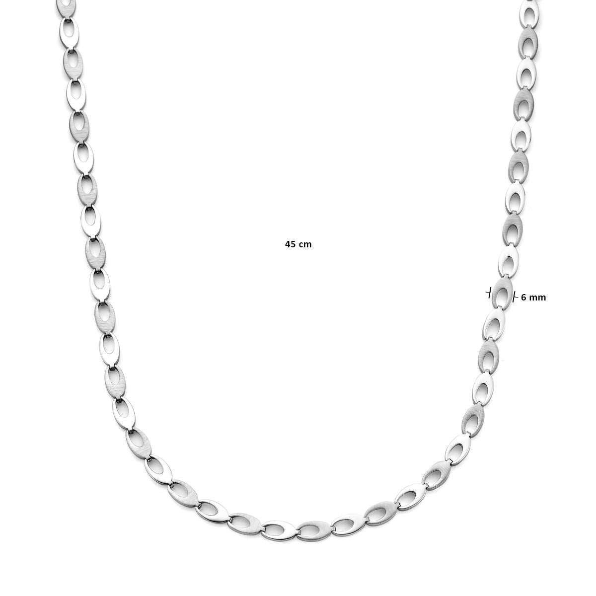 Collana fantasia in argento – argento 925 rodiato