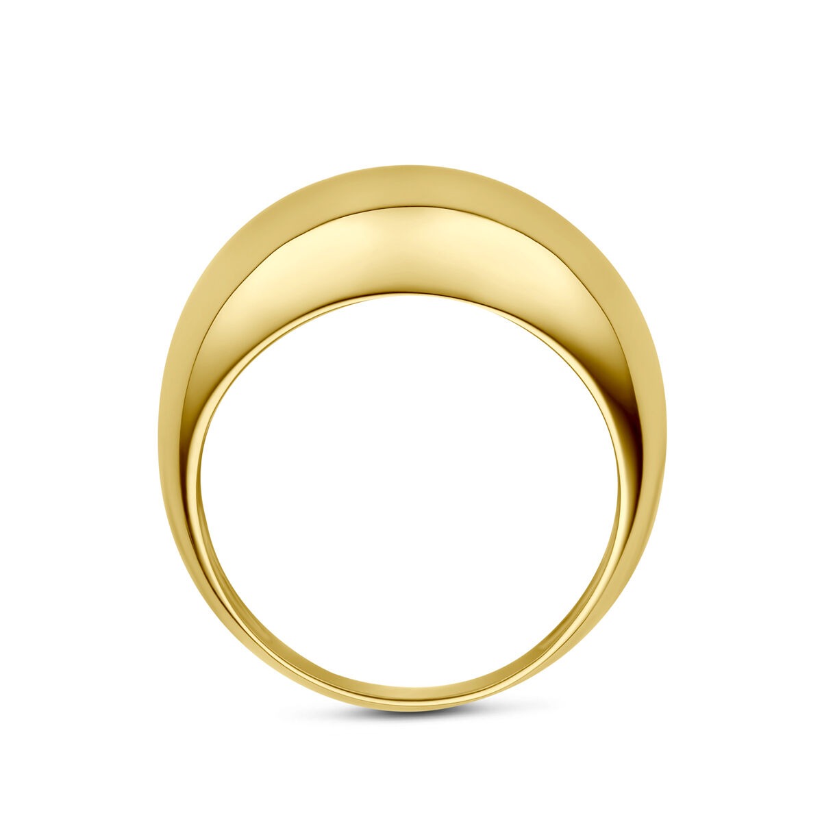 Anello da donna in oro giallo 14k