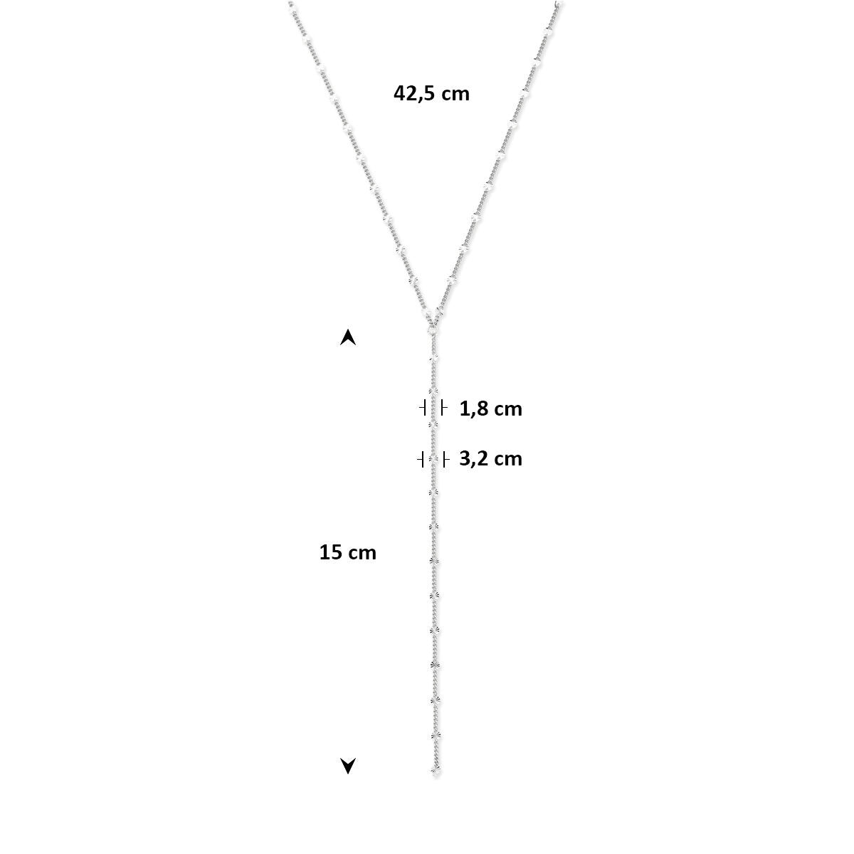 Collana a Y in argento 925
