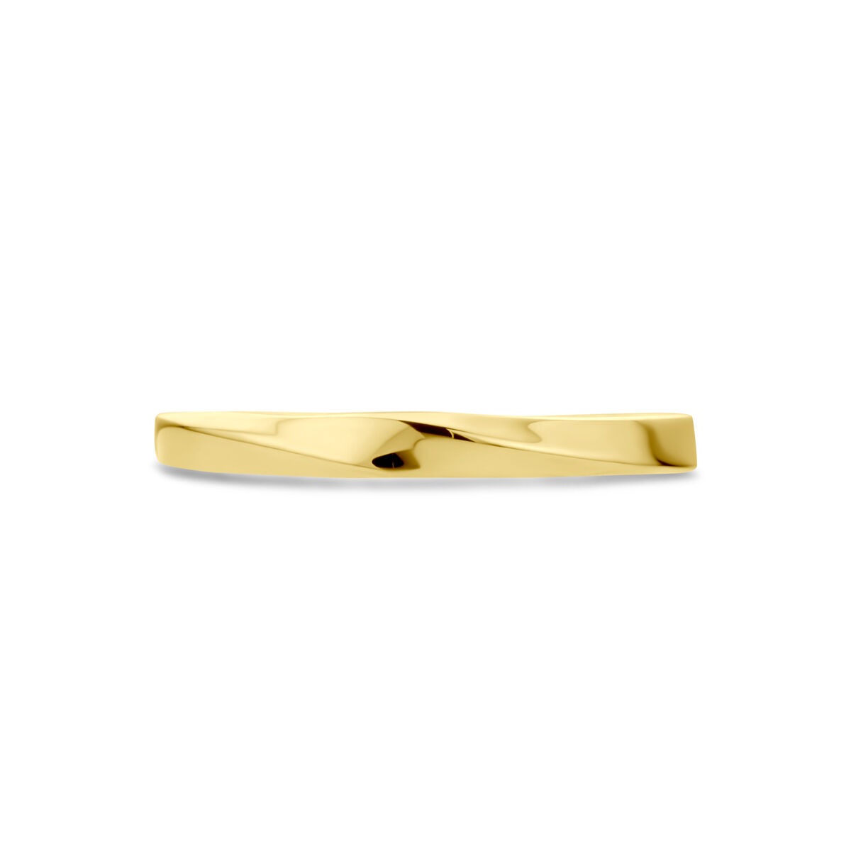 Anello da Donna in Oro Giallo 14K – Larghezza 2,5mm