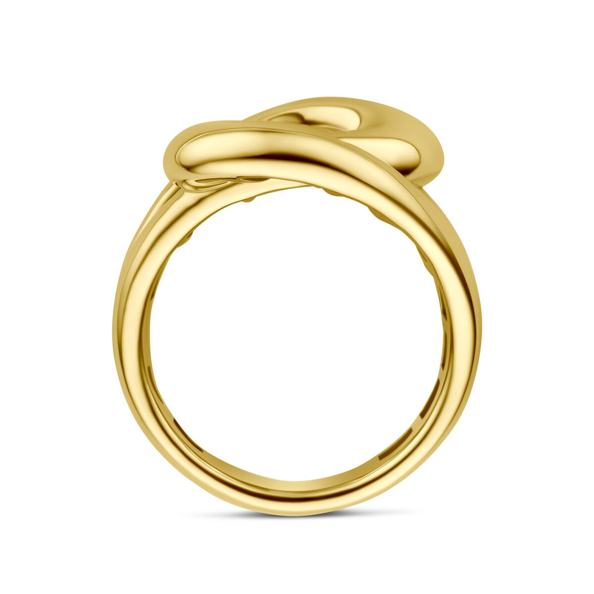 Anello da donna in oro giallo 14k