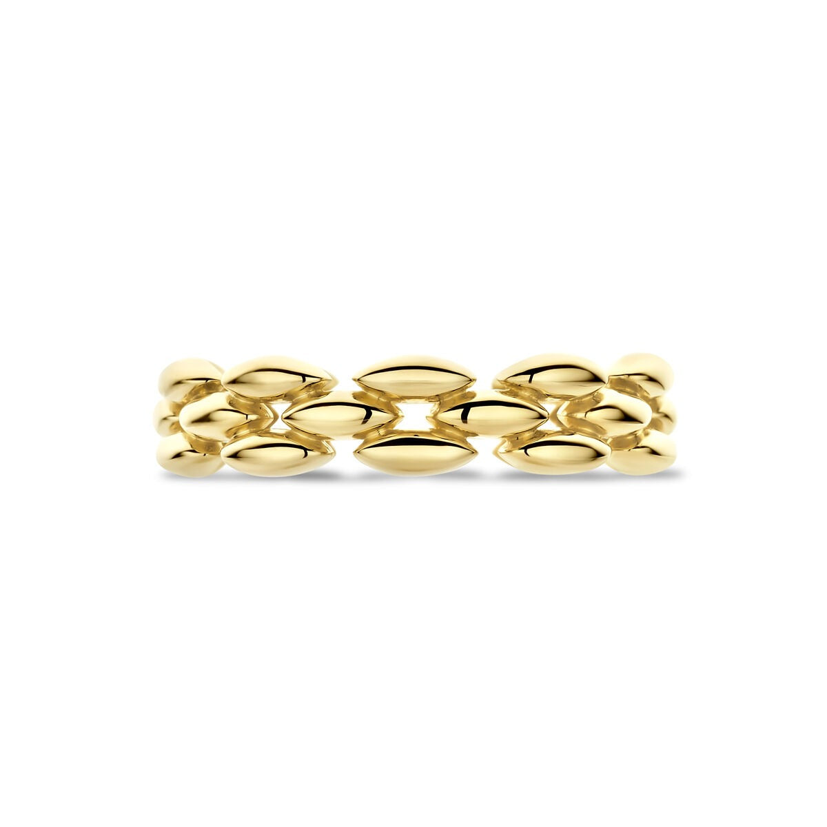 Anello da donna in oro giallo 14k