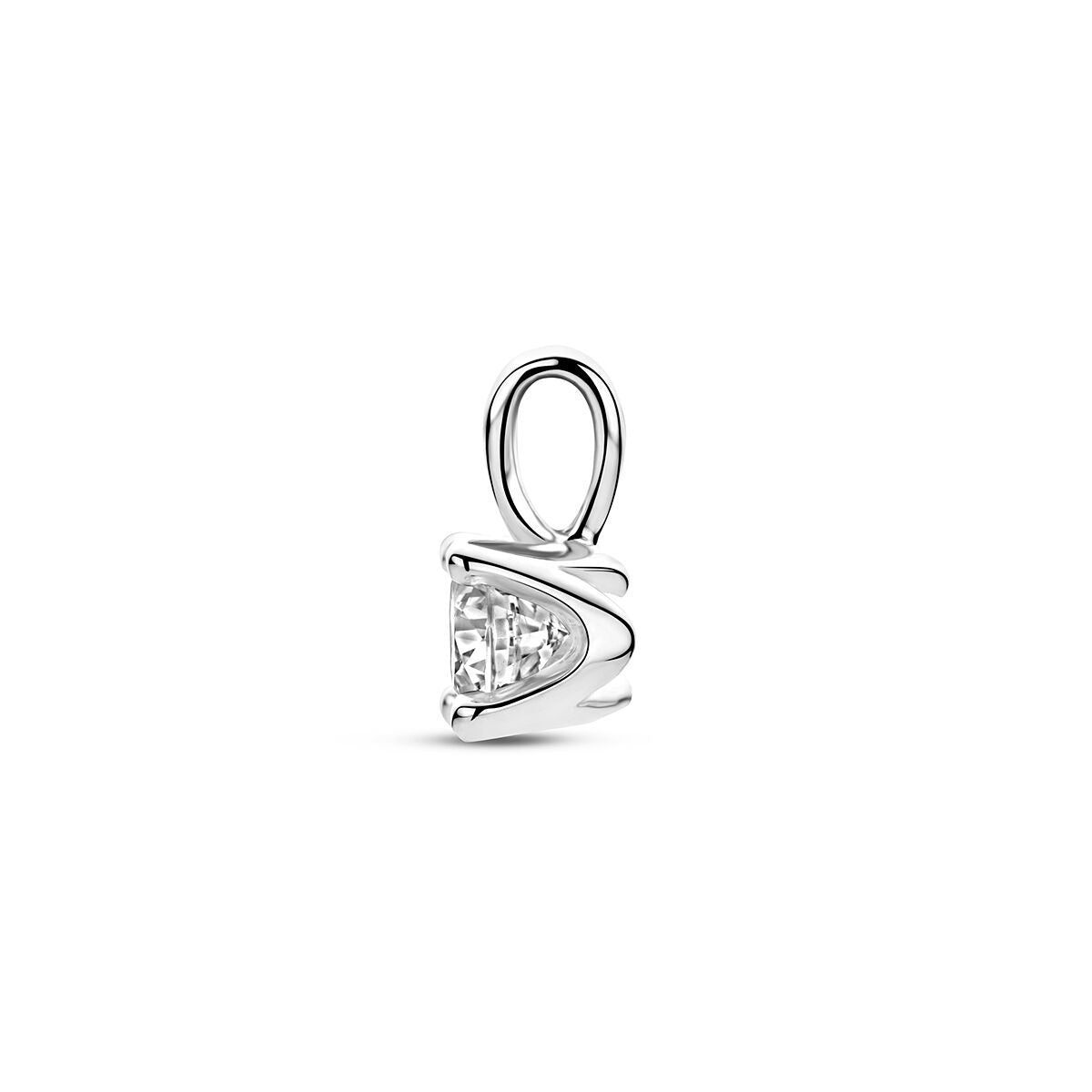 Ciondolo in argento con zirconi – argento 925 rodiato