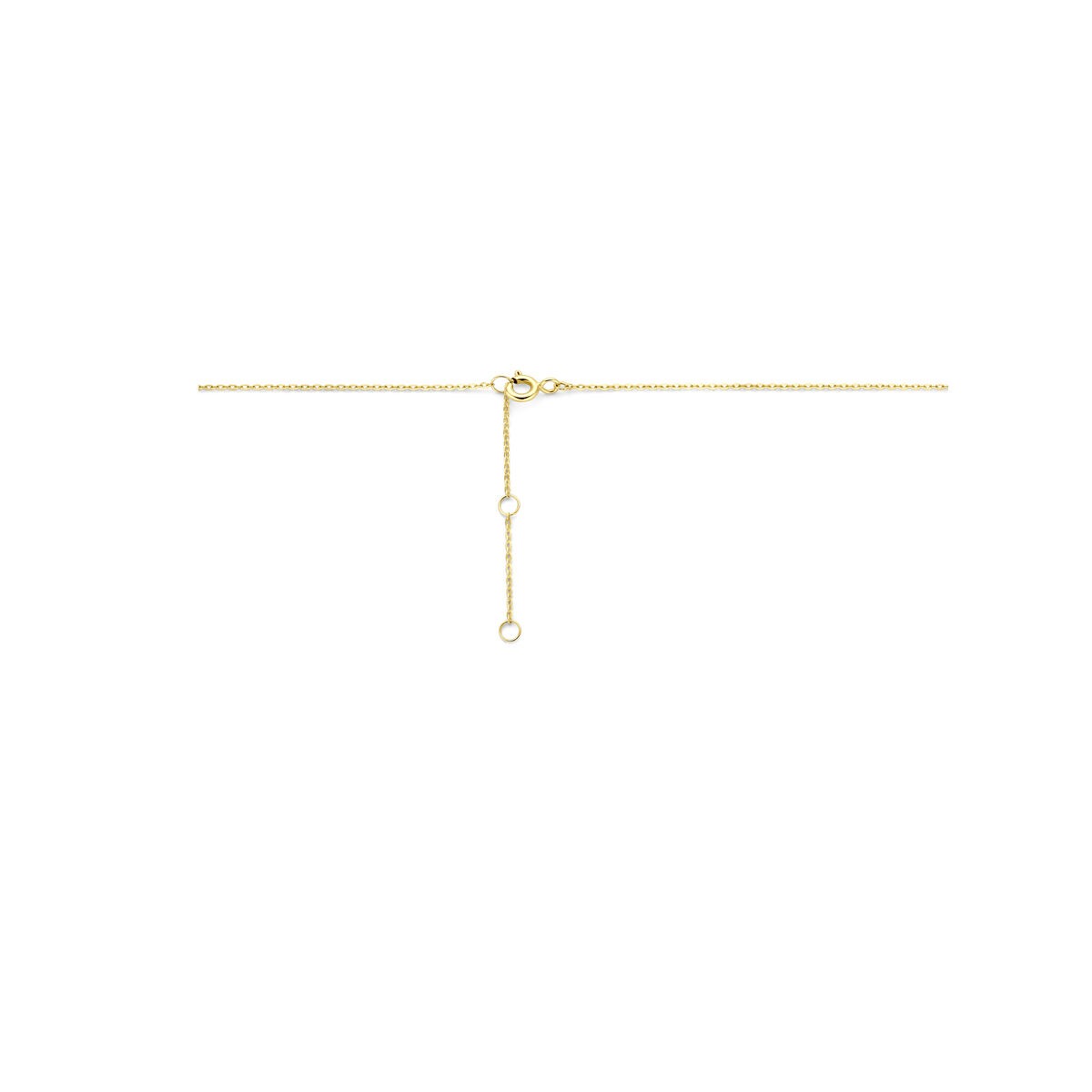 Collana con fiocco in oro giallo 9k