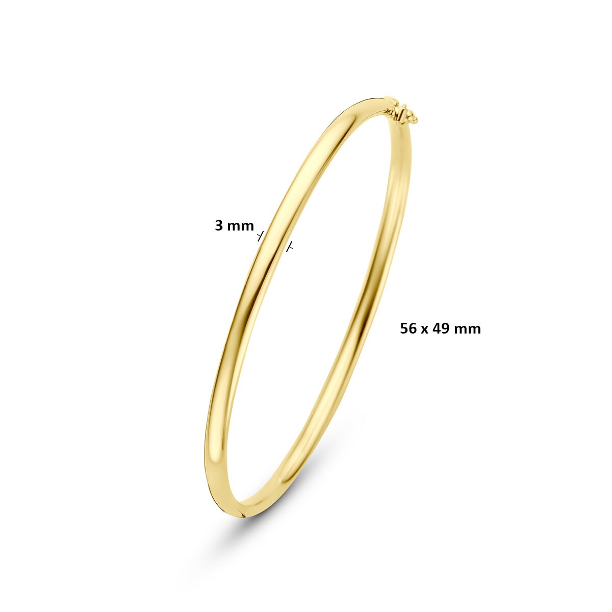 Bangle Silgold Oro Giallo 14k da Donna