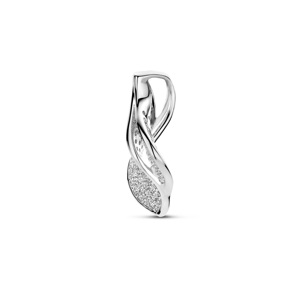 Ciondolo in argento con zirconia – argento 925 rodiato