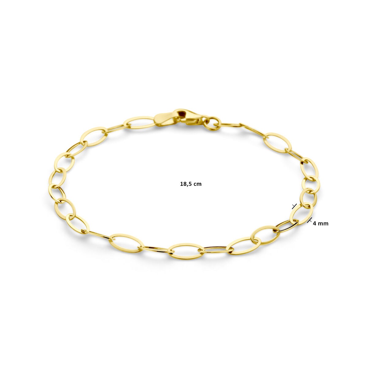 Bracciale ad ancora – 9k color oro giallo