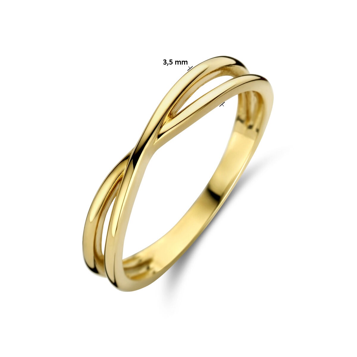 Anello in oro giallo 9k 3.5 mm