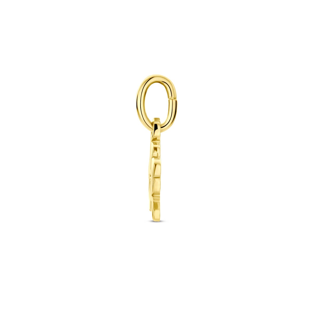 Ciondolo quadrifoglio in oro – 9k oro giallo