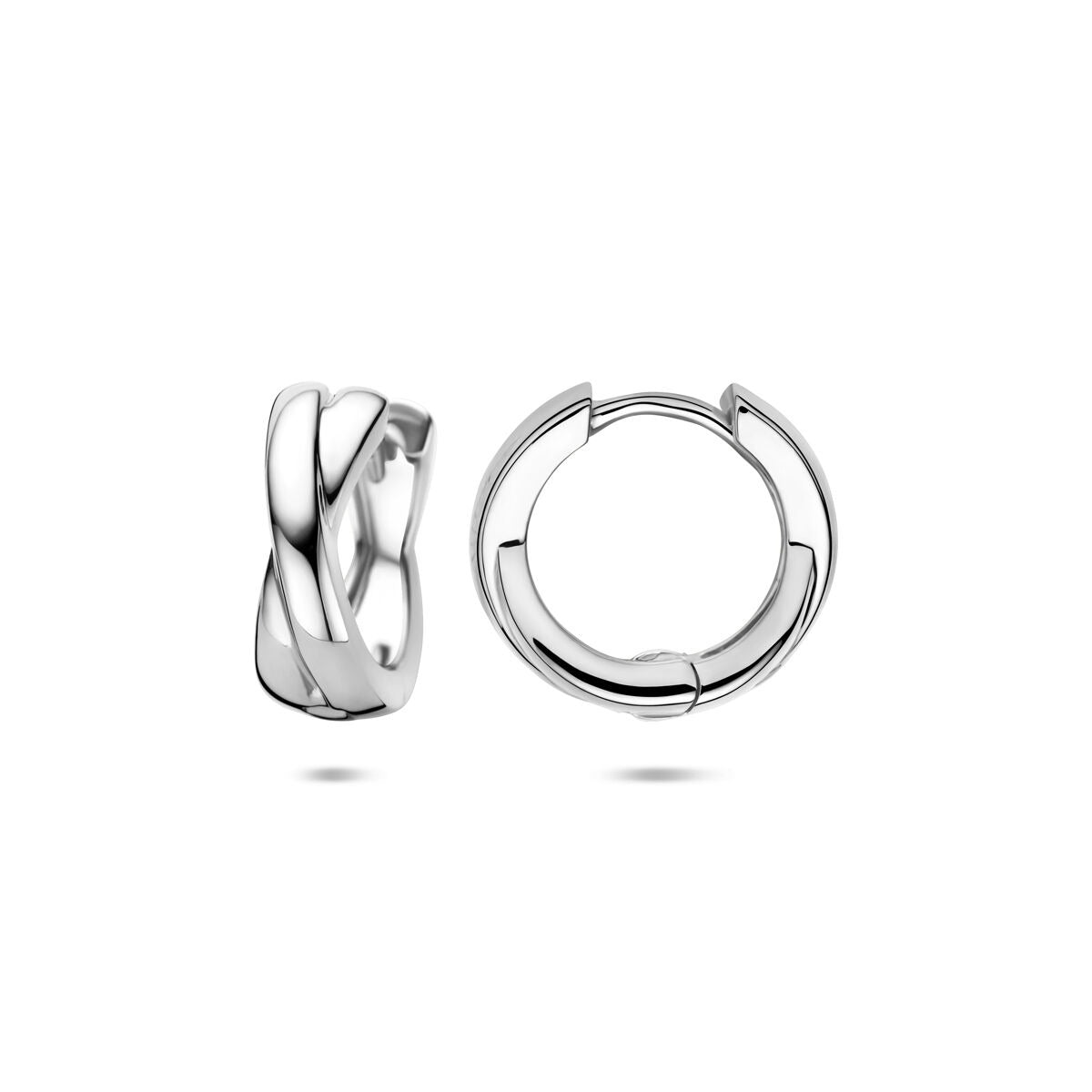 Creole in argento da donna – 15 x 5,5 mm