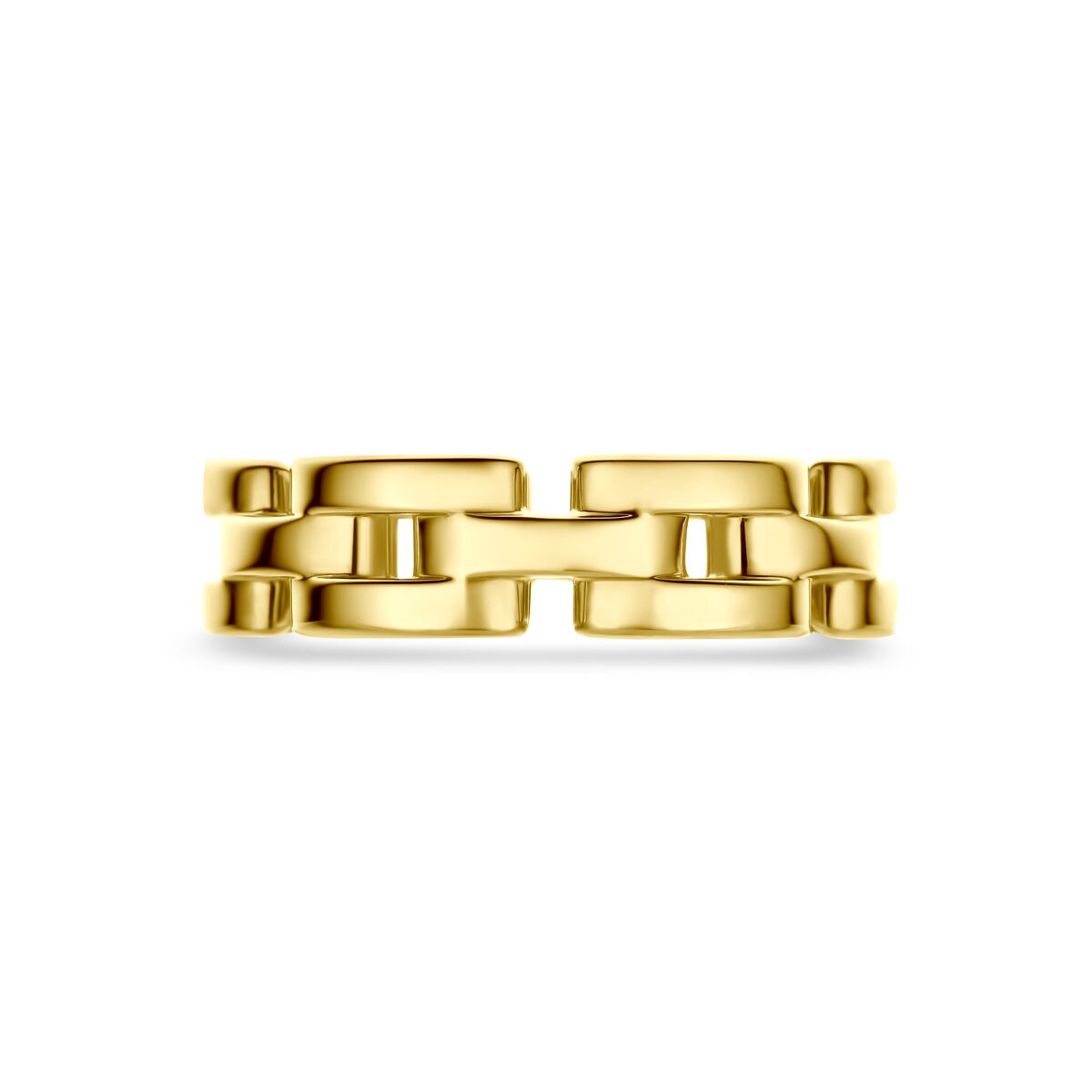 Anello da donna in oro giallo 14k
